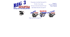 Desktop Screenshot of big3salvage.com